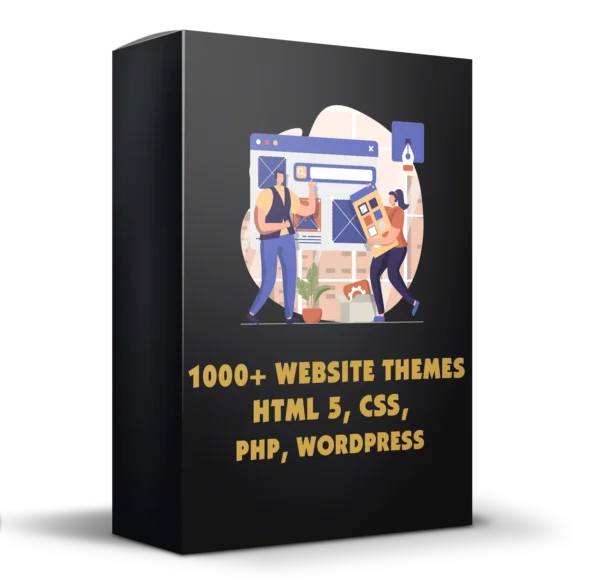 1000+ Website Themes HTML 5, CSS, PHP, WordPress Bundles