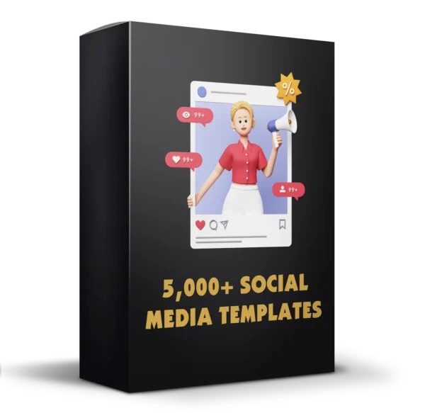 5,000+ Social Media Templates