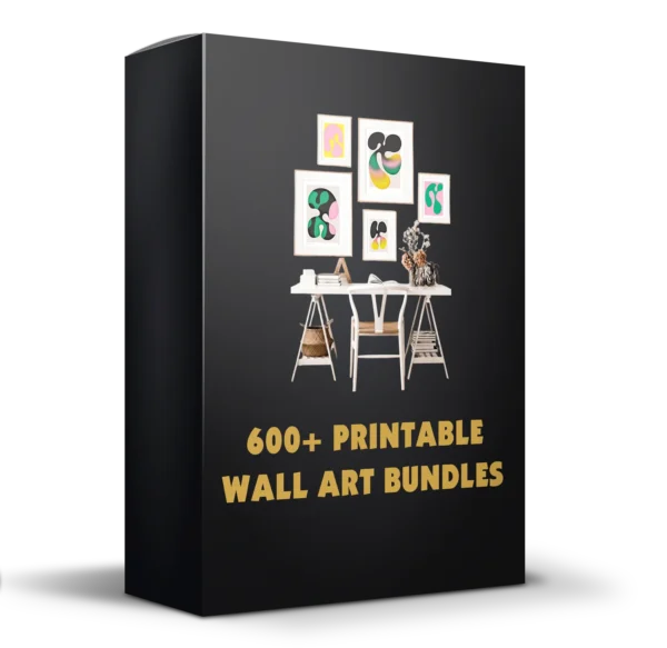 600+ Printable Wall Art Bundles