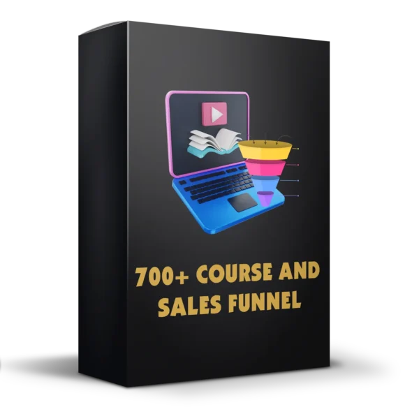 700+ Course and Sales Funnel Bundles